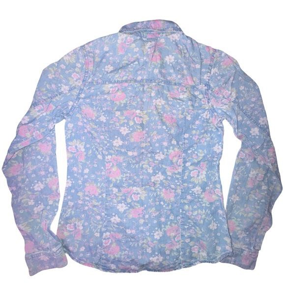 Light denim snap-up - Picture 4 of 4